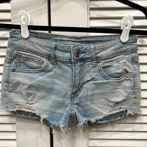 Aero High Rise Midi Shorts